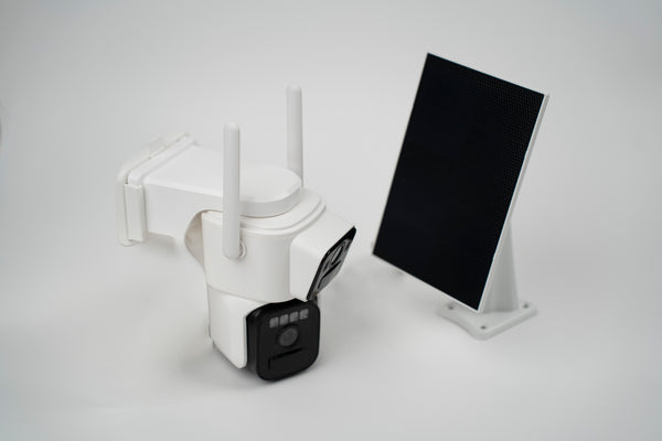 4G Wireless Security Camera with Solar Panel – No Cables, No Power.