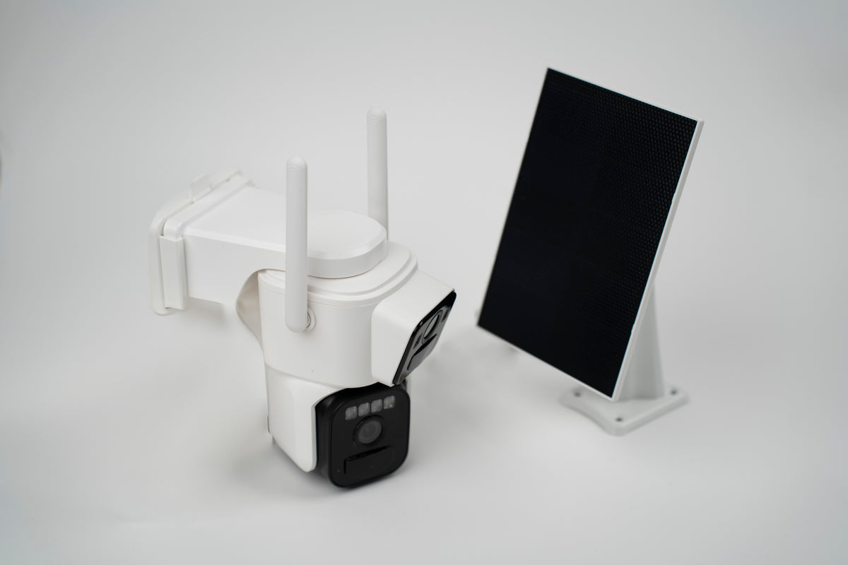 4G Wireless Security Camera with Solar Panel – No Cables, No Power.